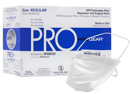 ProGear N95 Masks - Regular - Click Image to Close